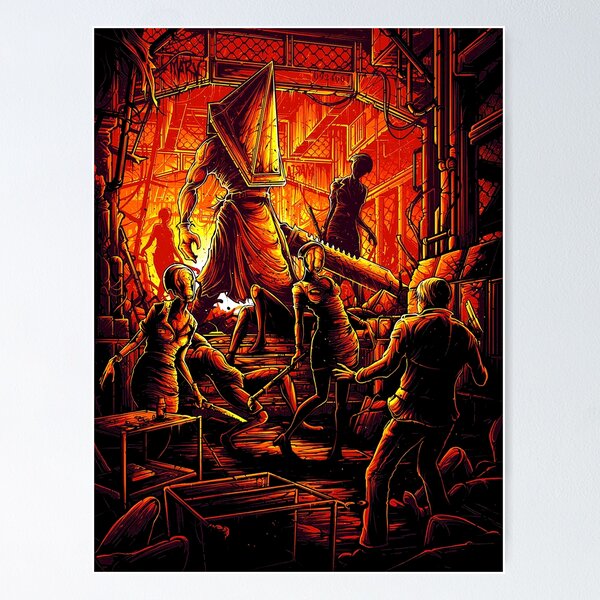 Pyramid Head - Silent Hill Art Board Print for Sale by EnoWesker