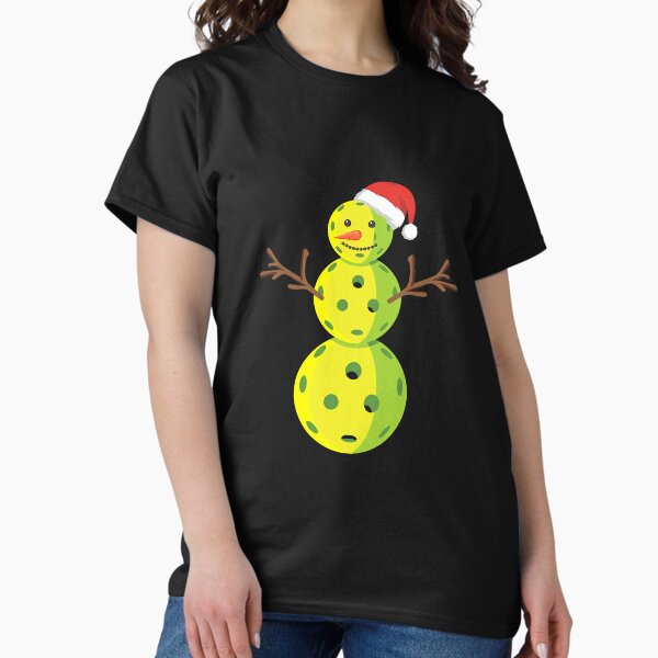 Item preview, Santa Snowman Pickleball Lover Funny designed and sold by YesterDayCheck.