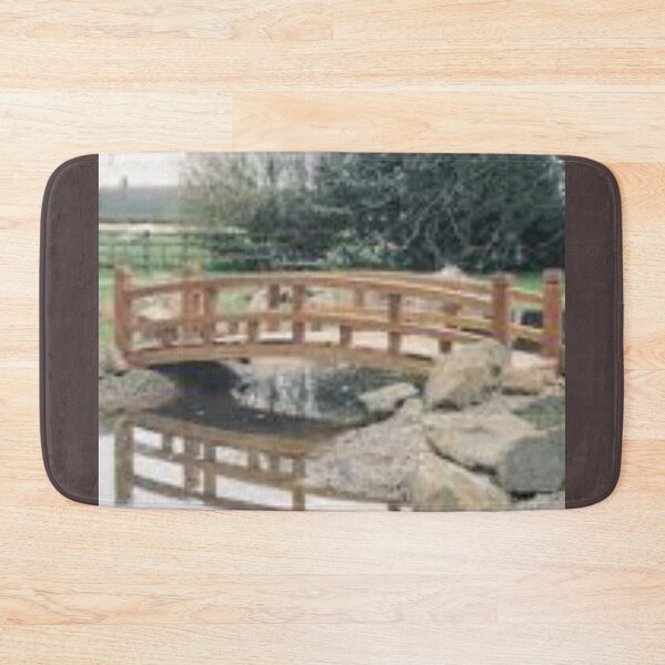 Item preview, wooden bridge designed and sold by Roshan Keenoo.