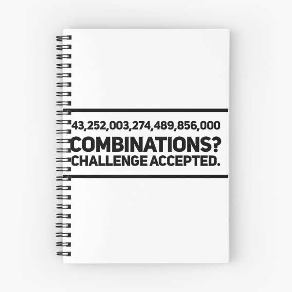 Item preview, 43 Quintillion combinations? Challenge accepted designed and sold by ASchumac.