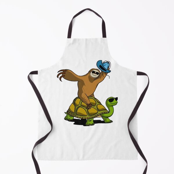 Item preview, Sloth Cowboy Riding Turtle designed and sold by underheaven.
