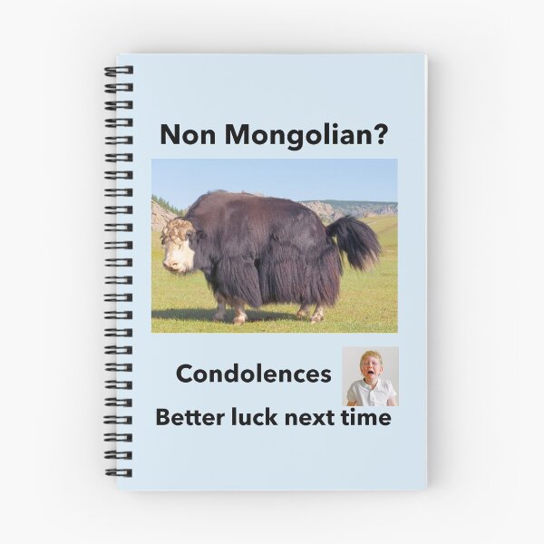 Item preview, "Condolences to Non Mongolians" b designed and sold by skoumpourdides.