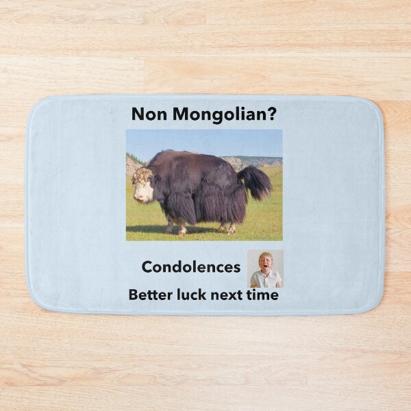 Item preview, "Condolences to Non Mongolians" b designed and sold by skoumpourdides.