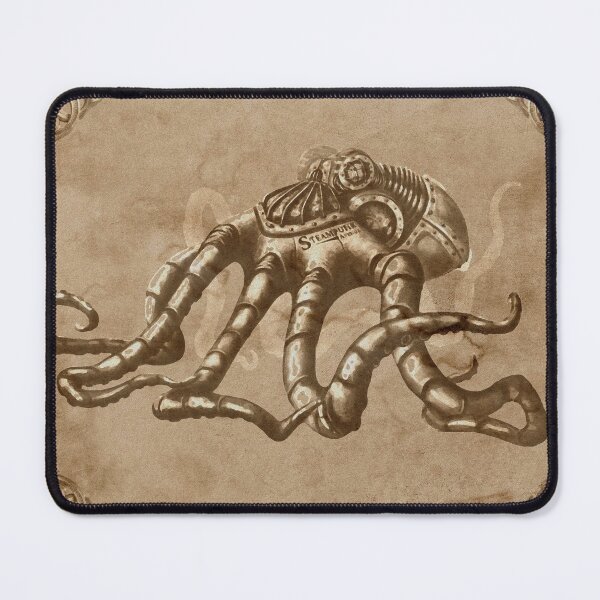 Item preview, Steampunk Octopus designed and sold by FantasySkyArt.