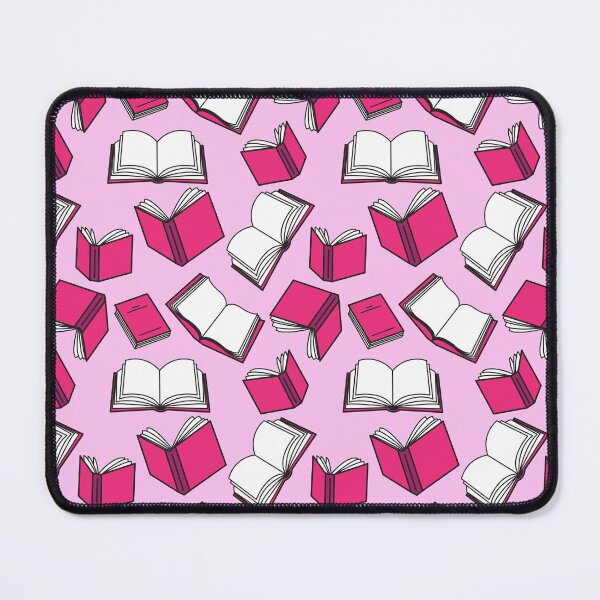 Item preview, Pink Librarian and Book Lover Pattern designed and sold by CreativeTwins.