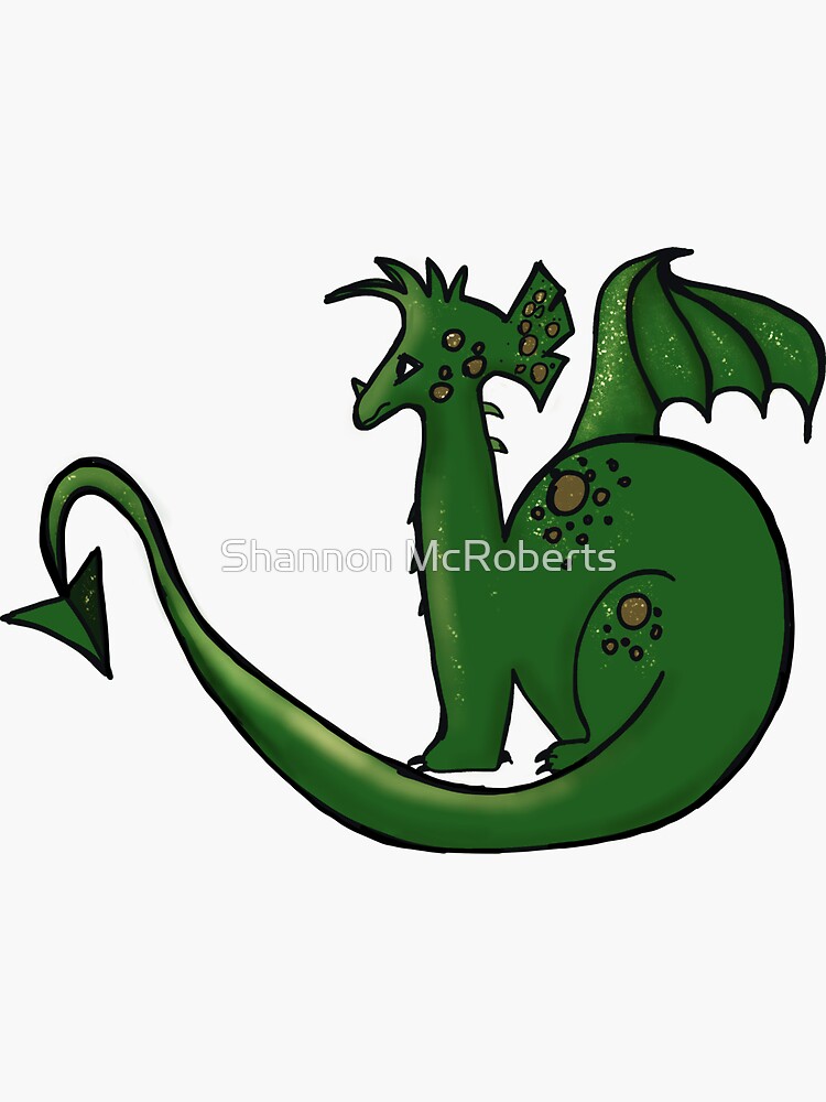 Green Horned Dragon by shannonsuzanne