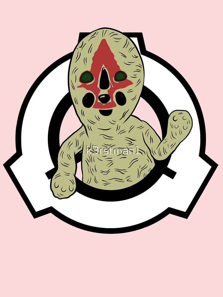 SCP-173 Cartoon Tshirt - Scp Foundation T-shirt Art Board Print