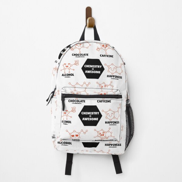 Item preview, Love Chocolate Chemistry is Awesome Science Geeky Design is Awesome Caffeine Alcohal Happiness Love Adrenaline Chemistry designed and sold by DesignByHeartUK.