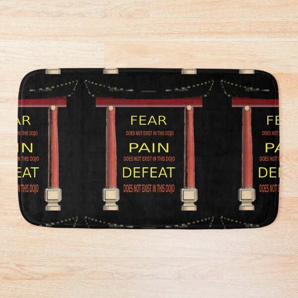 Item preview, No Fear No Pain No Defeat Exist In This Dojo - Cobra Kai Quote designed and sold by DzinesByEarle.