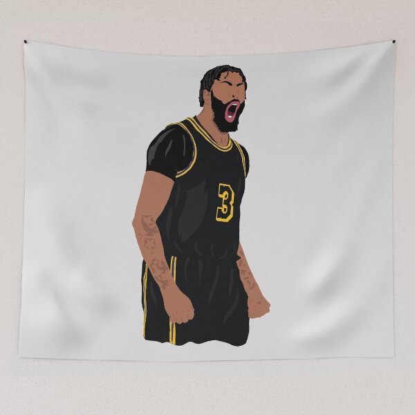 Item preview, Anthony Davis 3 Black Mamba Jersey designed and sold by Basketball For Life.