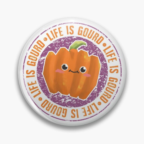 Item preview, Life Is Gourd - Cute Pumpkin Pun designed and sold by MnEmzStudio.