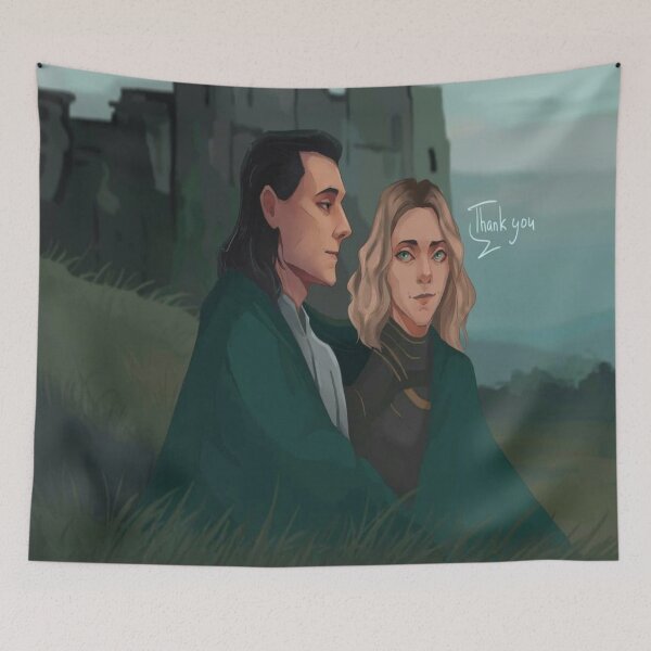 Item preview, Loki-Sylvie & Glorious Blanket M ByTe designed and sold by Bubu World.