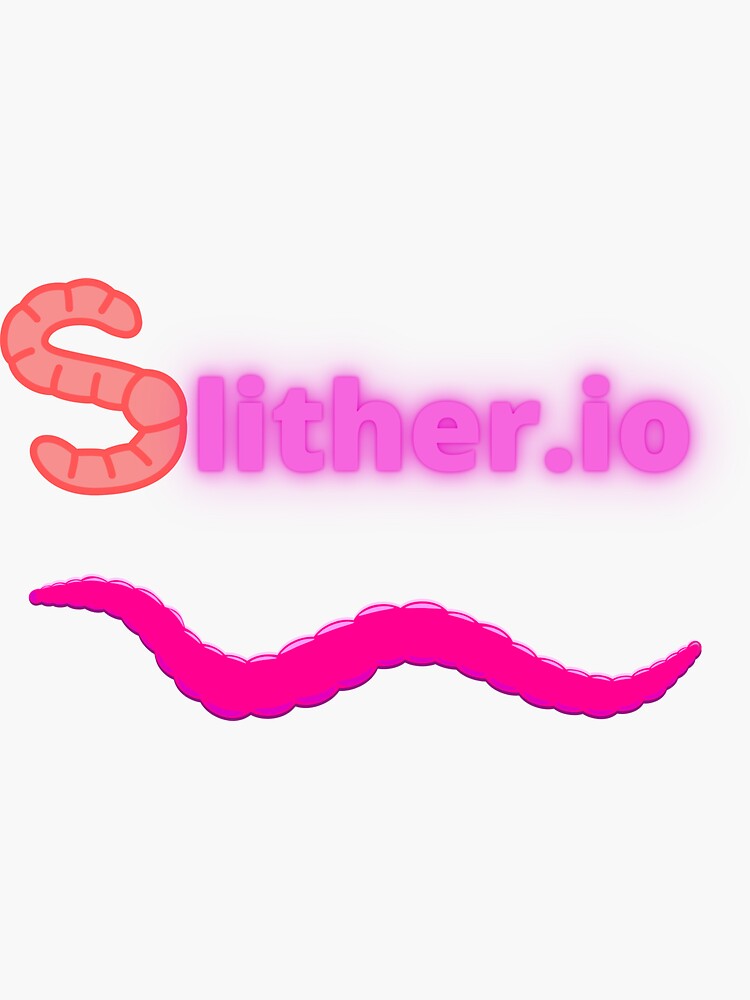 Slither.io, Slither, Agar.io, Agario Sticker for Sale by BarttShop
