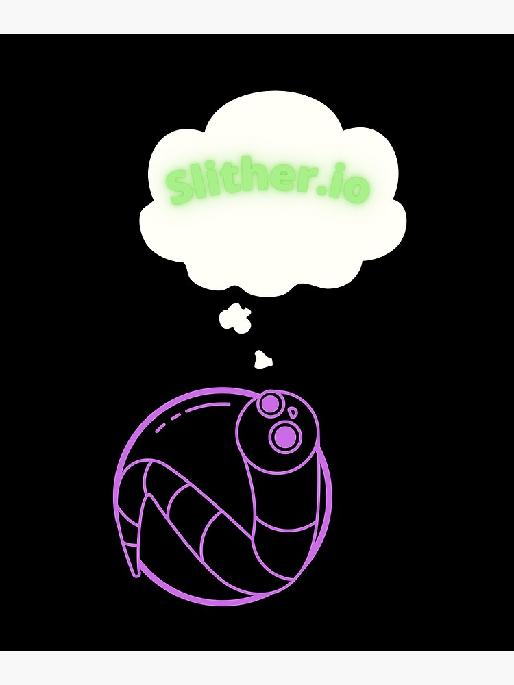 Slither.io, Slither, Agar.io, Agario Sticker for Sale by BarttShop