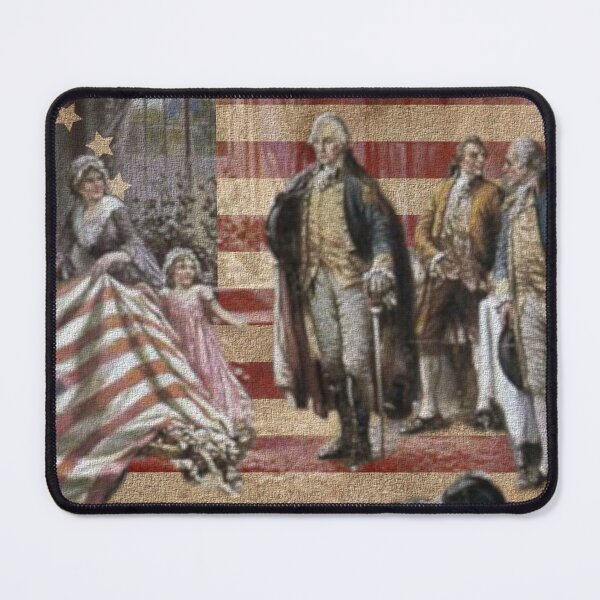 Item preview, Betsy Ross Showing The Flag designed and sold by FantasySkyArt.