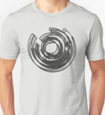 Abstract Maze Distressed Unisex T-Shirt