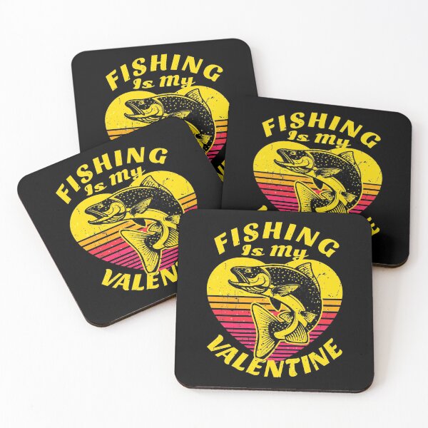 Item preview, Fishing Is My Valentine designed and sold by SUNarea.