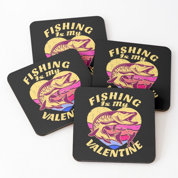 Item preview, Fishing Is My Valentine designed and sold by SUNarea.