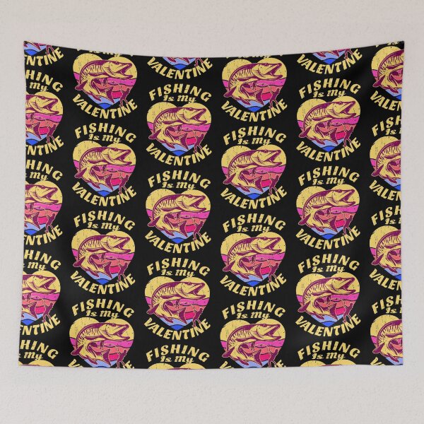Item preview, Fishing Is My Valentine designed and sold by SUNarea.
