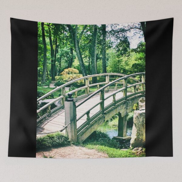 Item preview, wooden bridge designed and sold by Roshan Keenoo.