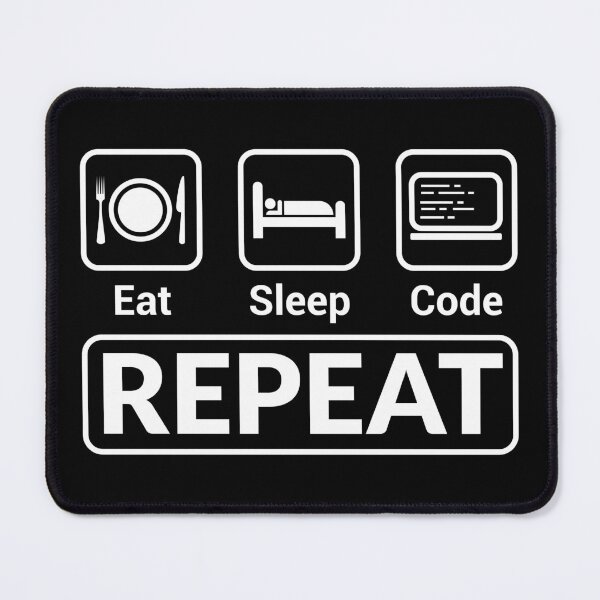 Item preview, Eat Sleep Code Repeat designed and sold by mrhighsky.