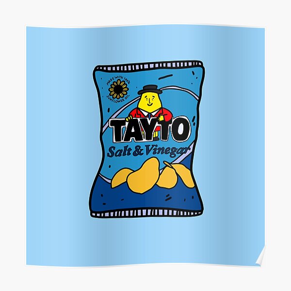 Salt and Vinegar Mr. Tayto Poster
