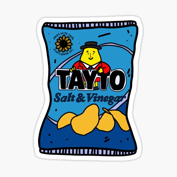 Salt and Vinegar Mr. Tayto Sticker