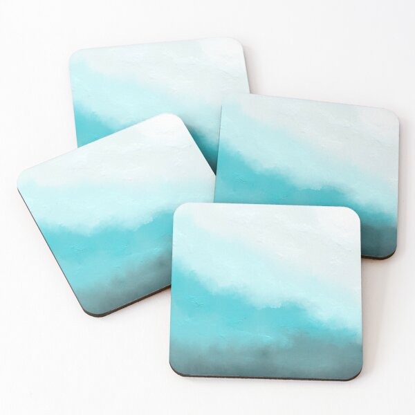 Item preview,  Textured blue-turquoise abstraction, gradientn. designed and sold by UVI-CA.