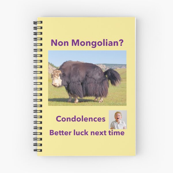 Item preview, "Condolences to Non Mongolians"  pl designed and sold by skoumpourdides.