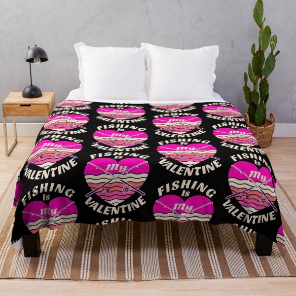 Item preview, Fishing Is My Valentine designed and sold by SUNarea.