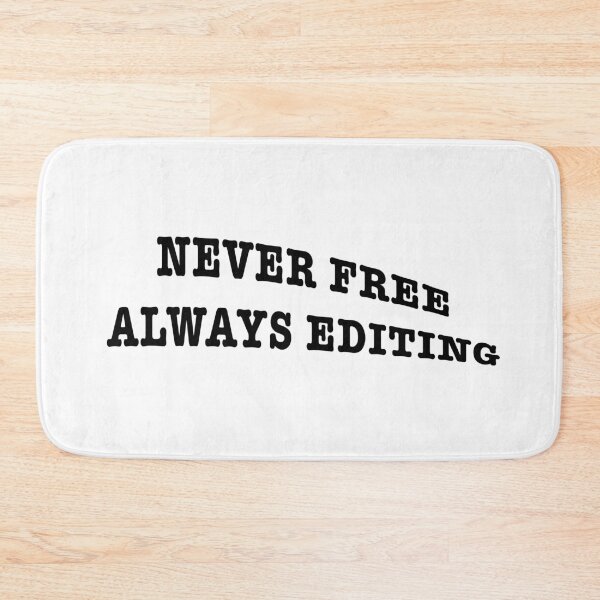 Item preview, Never free always editing designed and sold by Dinashop.