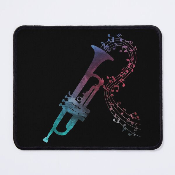 Item preview, Tie Dye Trumpet And Music Notes designed and sold by Primroaddesigns.
