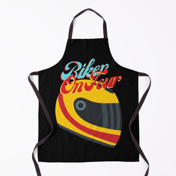 Item preview, Biker on Tour Motorbike Helmet Motorcycling Touring designed and sold by luvvvvvit.