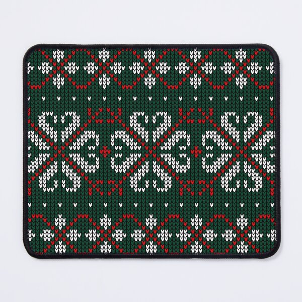 Item preview, Green Knitted Ugly Sweater Christmas Holidays Pattern designed and sold by RosiesSticks.