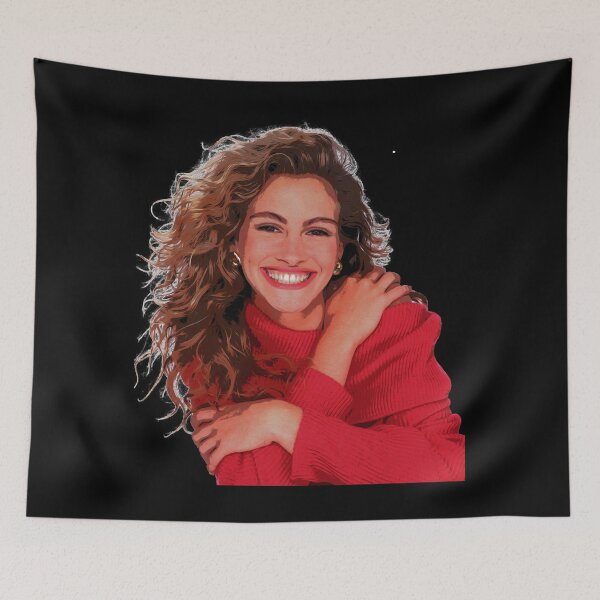 Item preview, Pretty Woman Movie Annie Oakley Beautiful Woman Very Happy And Laughed Funny Julia Smiles 2.0 Lady designed and sold by PrettyWomanMeza.
