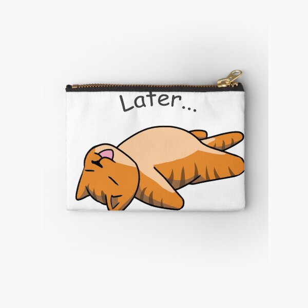 Item preview, Lazy Orange Cat, Later... designed and sold by LuckyBurgh.