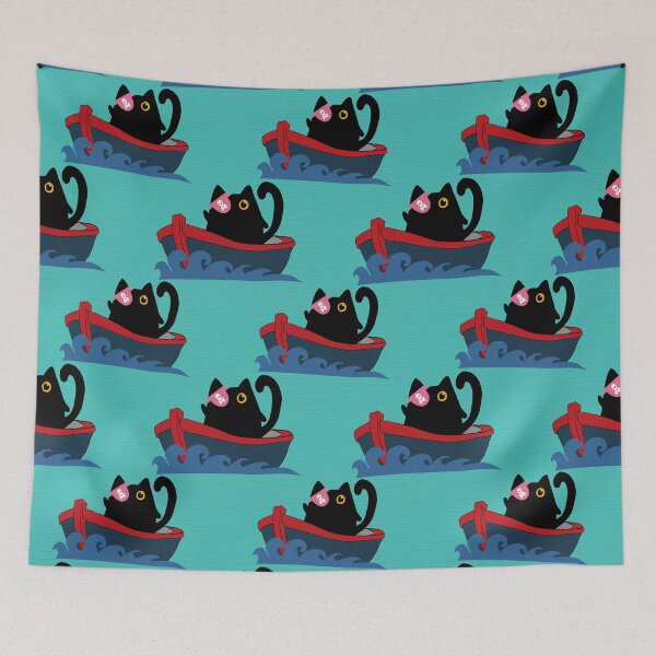 Item preview, Pirate Cat- Curious Cat Series  designed and sold by RosalieReeves.