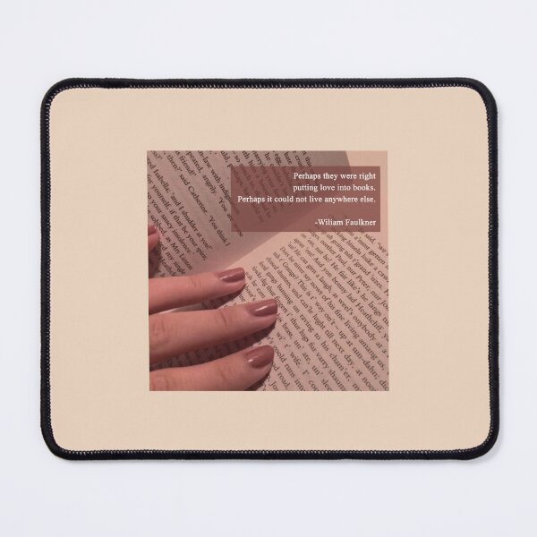 Item preview, Romantic Academia William Faulkner Quote designed and sold by lovartxin.