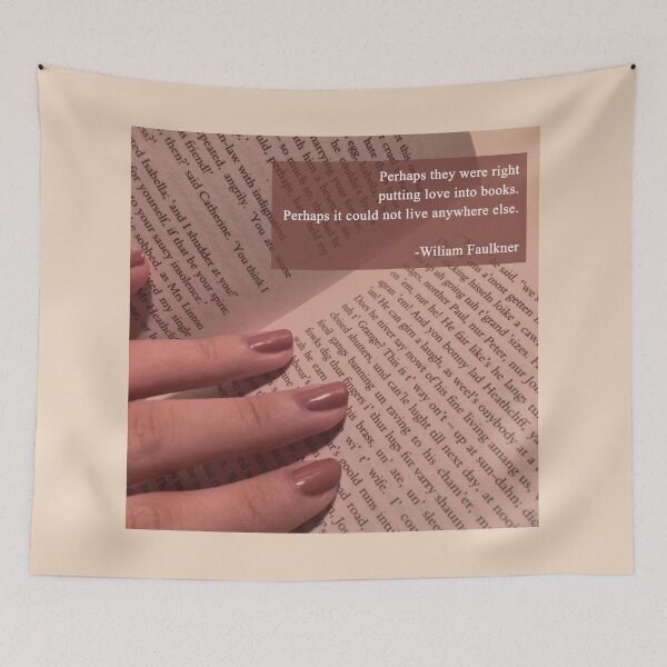 Item preview, Romantic Academia William Faulkner Quote designed and sold by lovartxin.