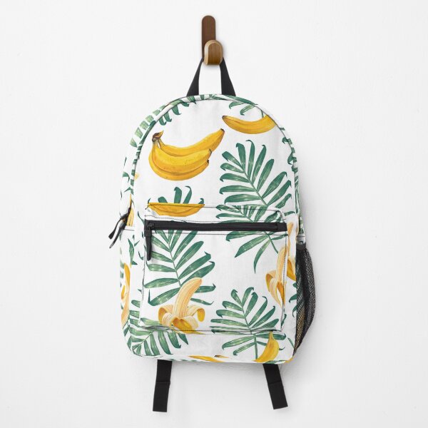 Item preview, Colorful banana fruits and Leaves Pattern designed and sold by digoarpi.