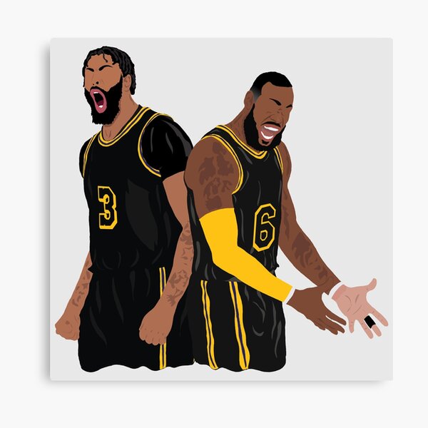 digital drawing of lebron james wearing lakers uniform hands up in the air lebron  james bac…