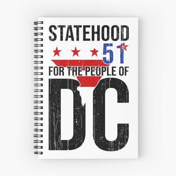 Item preview, DC Statehood: Make DC the 51st US State! designed and sold by Happy Puppy Print On Demand.