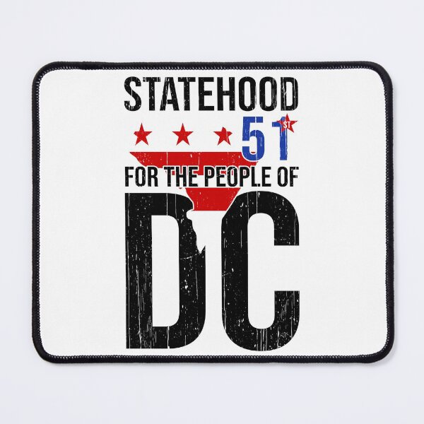Item preview, DC Statehood: Make DC the 51st US State! designed and sold by Happy Puppy Print On Demand.