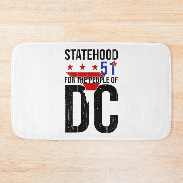 Item preview, DC Statehood: Make DC the 51st US State! designed and sold by Happy Puppy Print On Demand.