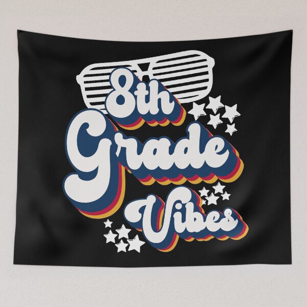 Item preview, Eighth Grade Vibes - Hello Eighth Grade - Funny Back To School Gift designed and sold by ALITOPRINCE.