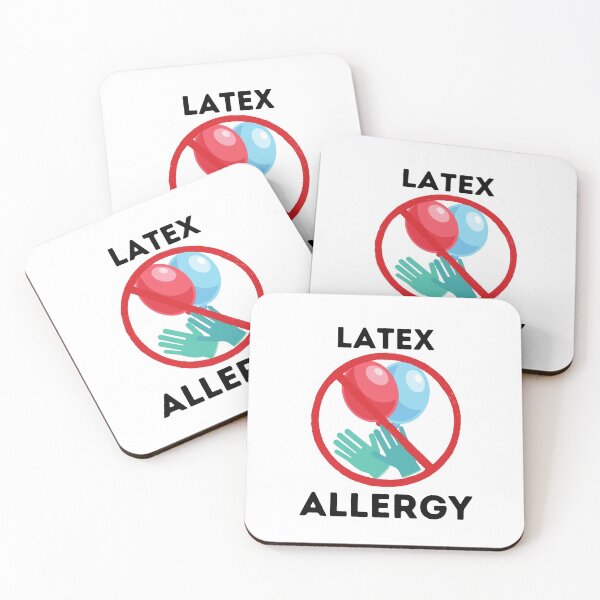 Item preview, No Latex ! Allergy Awareness Design  designed and sold by JosTees96.