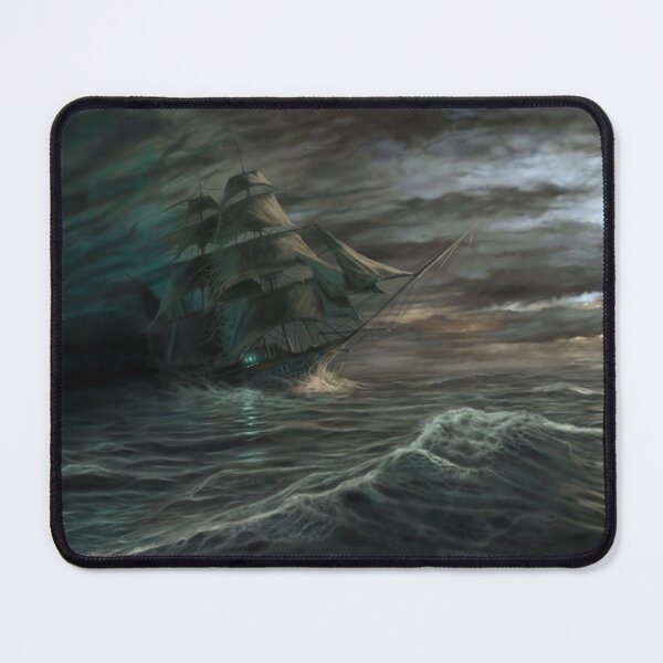 Ship At Sea Mouse Pad