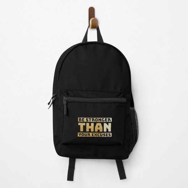 Item preview, Be Stronger than Your Excuses (16/16) designed and sold by Fit & Fun  Gallery.