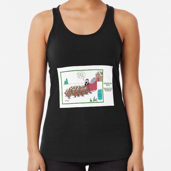 REINDEER MAGIC 2 Racerback Tank Top
