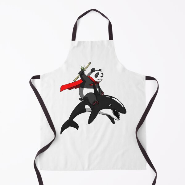 Item preview, Panda Bear Riding Orca designed and sold by underheaven.